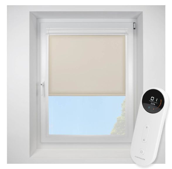 Splash Butter Perfect Fit Roller Motorised Blind