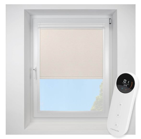 Vermont Cotton Perfect Fit Roller Motorised Blind