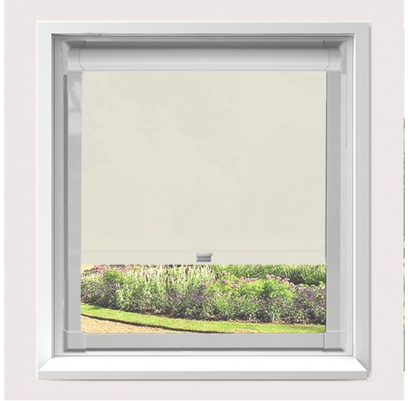 Splash Paper Roller Blind With Light Grey frame Splash Paper Roller Blind With Light Grey frame