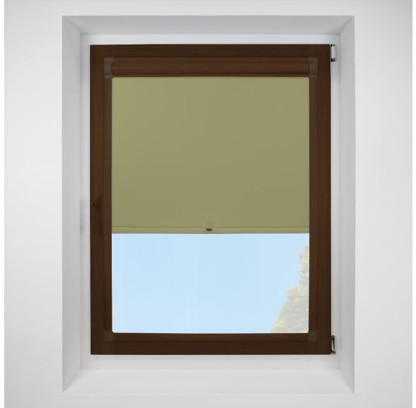 Banlight Duo Fr green Perfect Fit RollerPleated Blind