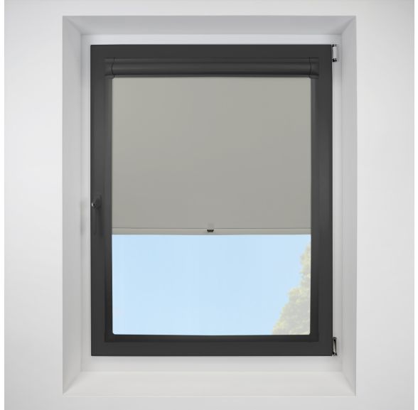 Banlight Duo Fr-bo pale-grey Perfect Fit RollerPleated Blind