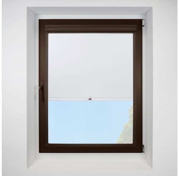 Exlite white Perfect Fit RollerPleated Blind