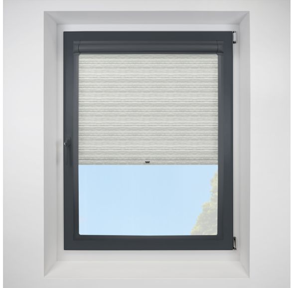 Monterey shale Perfect Fit RollerPleated Blind