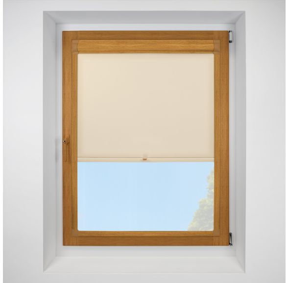 Odessa angora Perfect Fit RollerPleated Blind