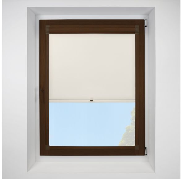 Odessa snowdrop Perfect Fit RollerPleated Blind