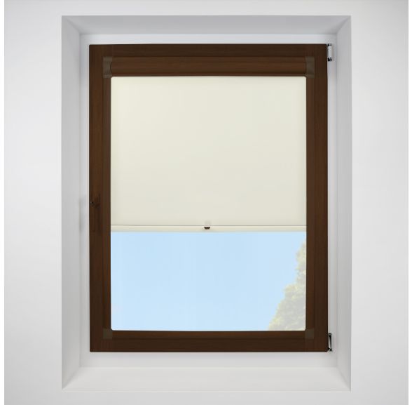 Ribbon Asc cream Perfect Fit RollerPleated Blind