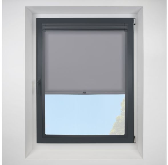 Splash gable Perfect Fit RollerPleated Blind