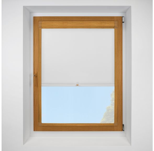 Splash snow Perfect Fit RollerPleated Blind