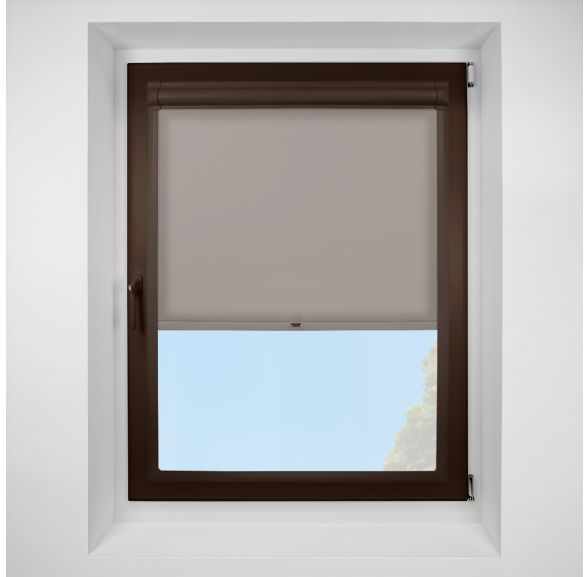 splash Charcoal Perfect Fit RollerPleated Blind