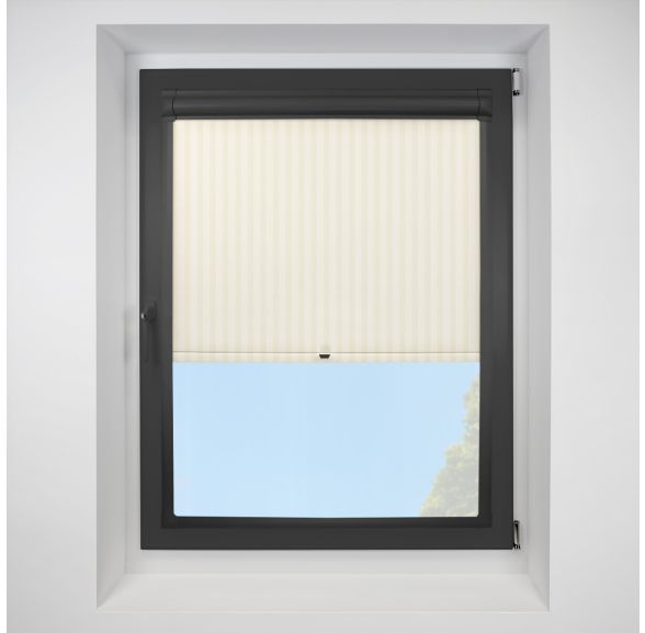 Strata Asc calico Perfect Fit RollerPleated Blind