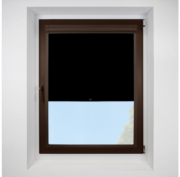 Urban Fr black Perfect Fit RollerPleated Blind