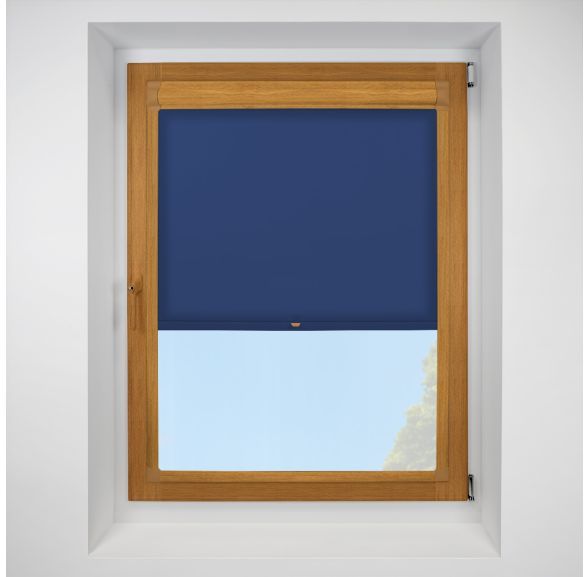 Urban Fr blue Perfect Fit RollerPleated Blind