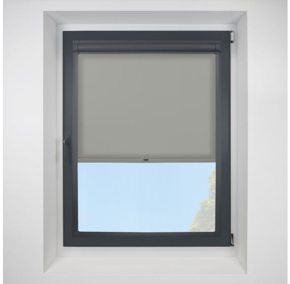 Urban Fr dark-grey Perfect Fit RollerPleated Blind
