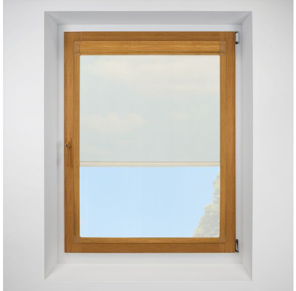 Voile cream Perfect Fit RollerPleated Blind