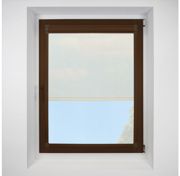 Voile cream Perfect Fit RollerPleated Blind