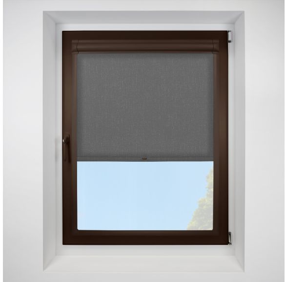 Voile moondust Perfect Fit RollerPleated Blind