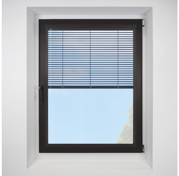 navy Perfect Fit VenetianPleated Blind