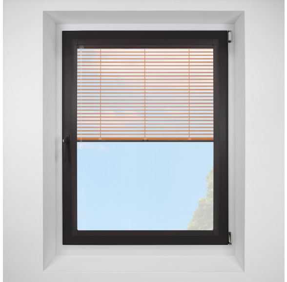 tangerine Perfect Fit VenetianPleated Blind