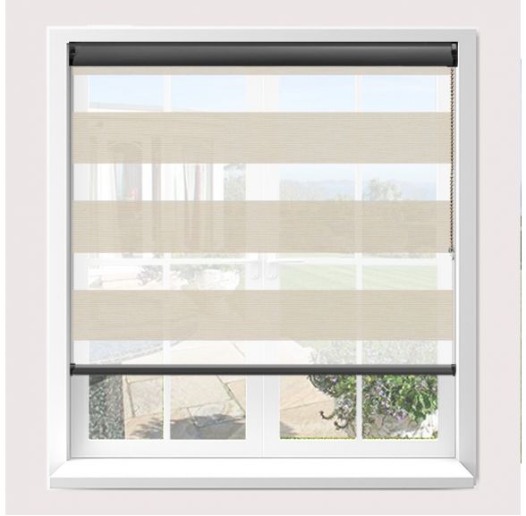 Senses Mirage Aura Rose Gold Roller Blind With Gunmetal Cassette Senses Mirage Aura Rose Gold Roller Blind With Gunmetal Cassette