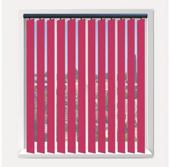 Vogue Banlight Duo Fr Fucshia Vogue Vertical Blind With Anthracite Headrail Vogue Banlight Duo Fr Fucshia Vogue Vertical Blind With Anthracite Headrail