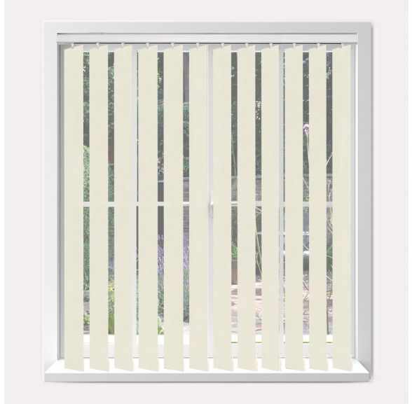 Vogue Foilage Reflex Almond Vogue Vertical Blind  