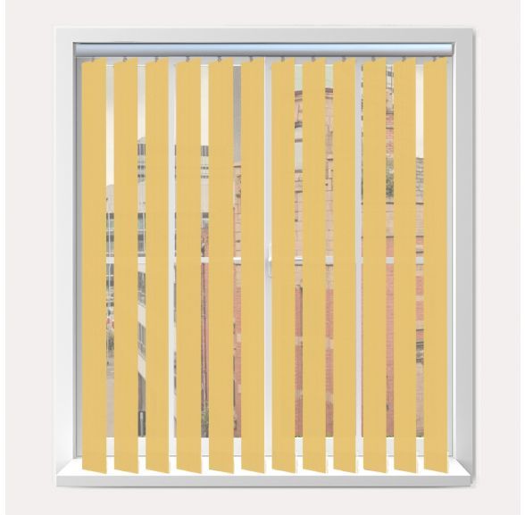 Vogue Splash Amalfi Vogue Vertical Blind With Silver Headrail