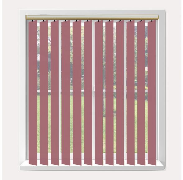 Vogue Splash Arcadia Vogue Vertical Blind With Champagne Gold Headrail Vogue Splash Arcadia Vogue Vertical Blind With Champagne Gold Headrail