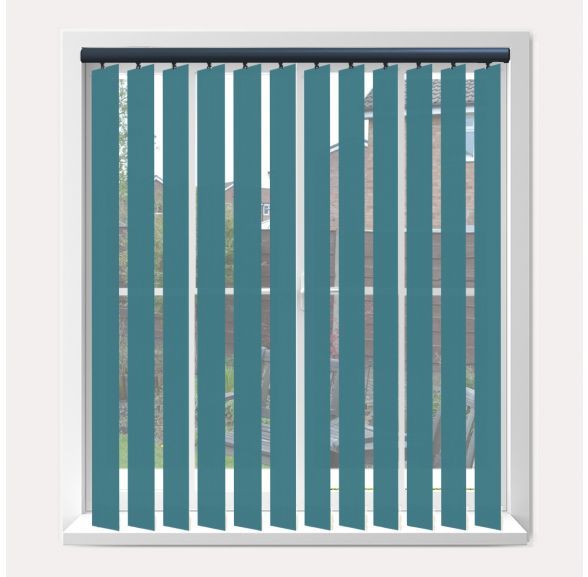 Vogue Splash Como Vogue Vertical Blind With Anthracite Headrail