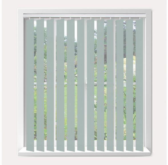 Vogue Splash Duck Egg Vogue Vertical Blind  