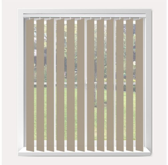 Vogue Splash Havana Vogue Vertical Blind  