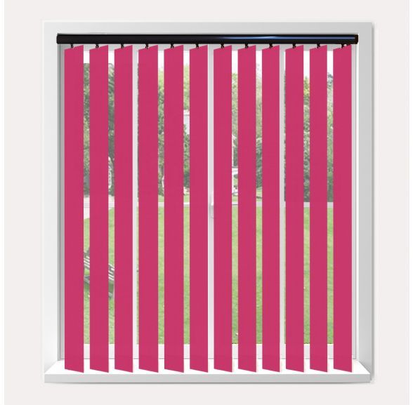 Vogue Splash Lipstick Vogue Vertical Blind With Piano Black Headrail