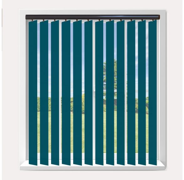 Vogue Splash Mambo Vogue Vertical Blind With Espresso Headrail Vogue Splash Mambo Vogue Vertical Blind With Espresso Headrail