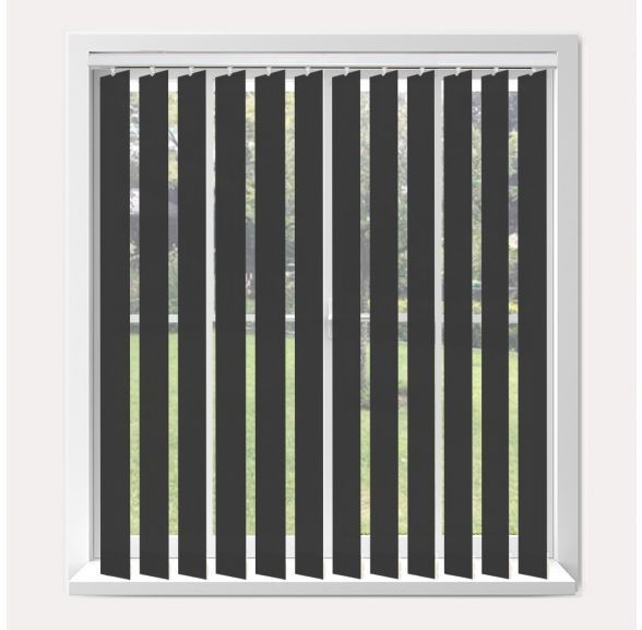 Vogue Splash Noir Vogue Vertical Blind  