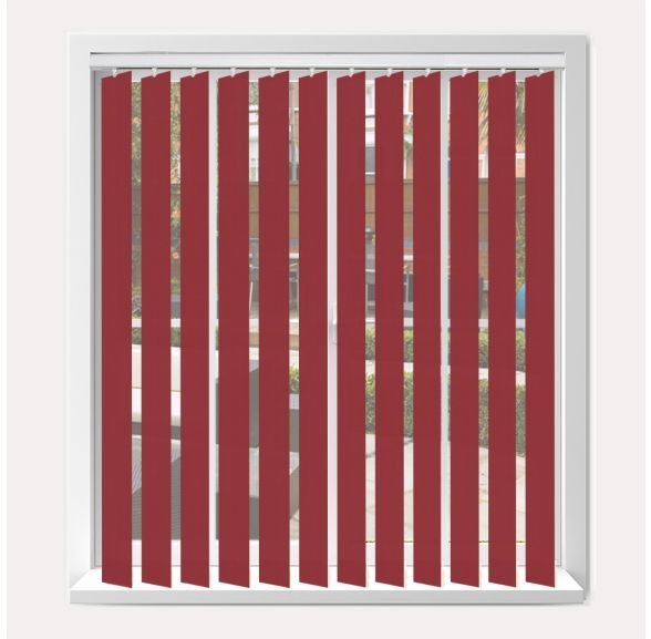 Vogue Splash Ruby Vogue Vertical Blind  