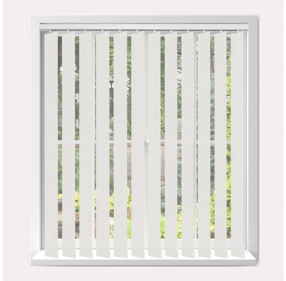 Vogue Splash Snow Vogue Vertical Blind  