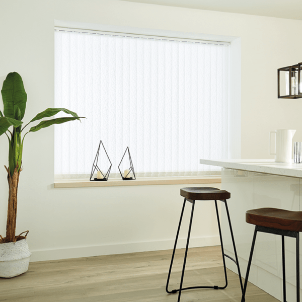 Kitchen vertical blinds